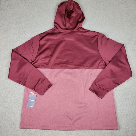 Texas A&M Aggies Mens 2XL Fanatics Sweatshirt Winter Camp Fleece Maroon Hoodie - Picture 3 of 12